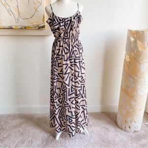 💥F21 printed maxi dress💥